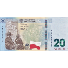 (163) ** PNew (PN198) Poland - 20 Zlotych (2024-Comm.)